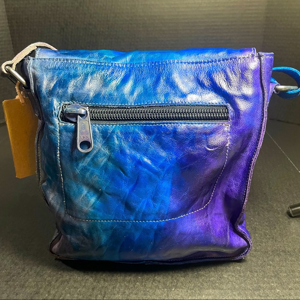 BNWT Bed Stu Venice Beach Moody Blues crossbody GREAT GRADUATION GIFT! - Picture 3 of 16